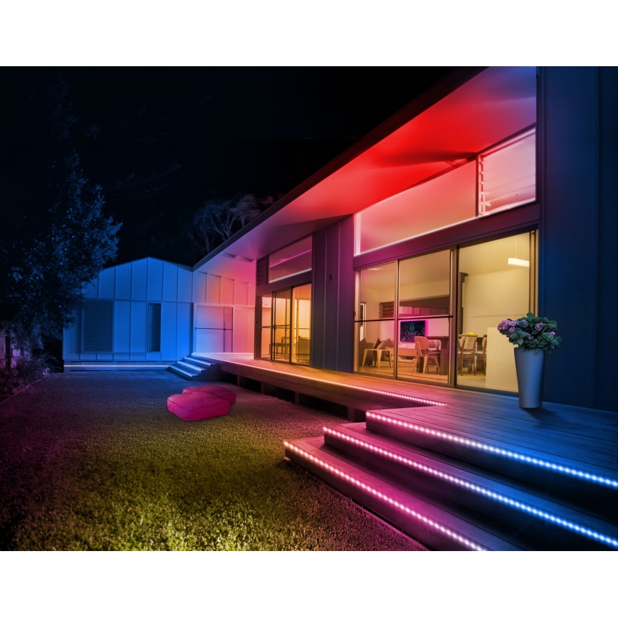 Osram - LED RGB+TW zatemnljiv zunanji trak SMART+ FLEX 3m LED/12,5W/230V 2700-6500K IP44 Wi-Fi