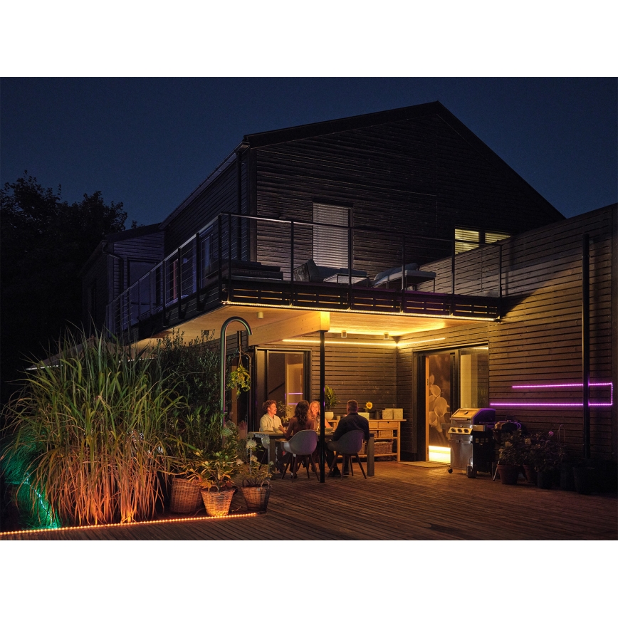 Osram - LED RGB+TW zatemnljiv zunanji trak SMART+ FLEX 3m LED/12,5W/230V 2700-6500K IP44 Wi-Fi
