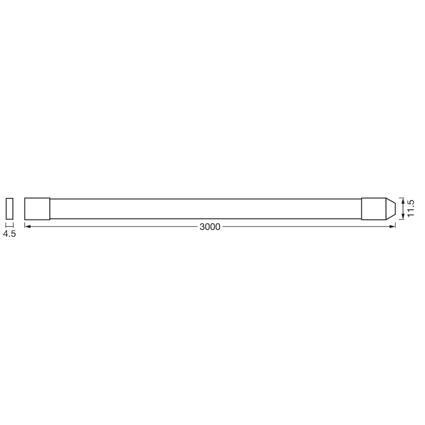 Osram - LED RGB+TW zatemnljiv zunanji trak SMART+ FLEX 3m LED/12,5W/230V 2700-6500K IP44 Wi-Fi