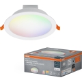 Osram - LED RGB vgradna stropna svetilka SMART+ DOWNLIGHT z nastavljivo svetlostjo LED/12W/230V 3000-6500K Wi-Fi