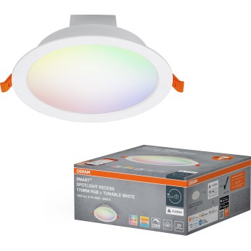 Osram - LED RGB vgradna stropna svetilka SMART+ DOWNLIGHT z nastavljivo svetlostjo LED/12W/230V 3000-6500K Wi-Fi