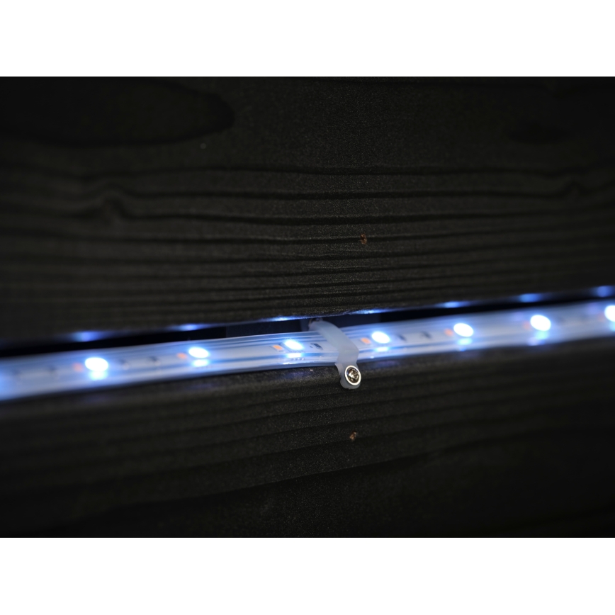 Osram - LED RGBW zatemnjiv solarni trak FLEX MAGIC 3m LED/1,2W/3,7V 2000 mAh IP44 + daljinski upravljalnik