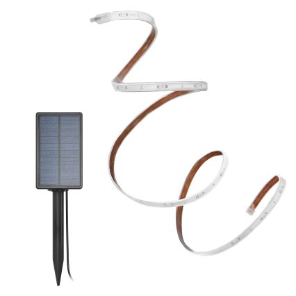 Osram - LED RGBW zatemnjiv solarni trak FLEX MAGIC 3m LED/1,2W/3,7V 2000 mAh IP44 + daljinski upravljalnik