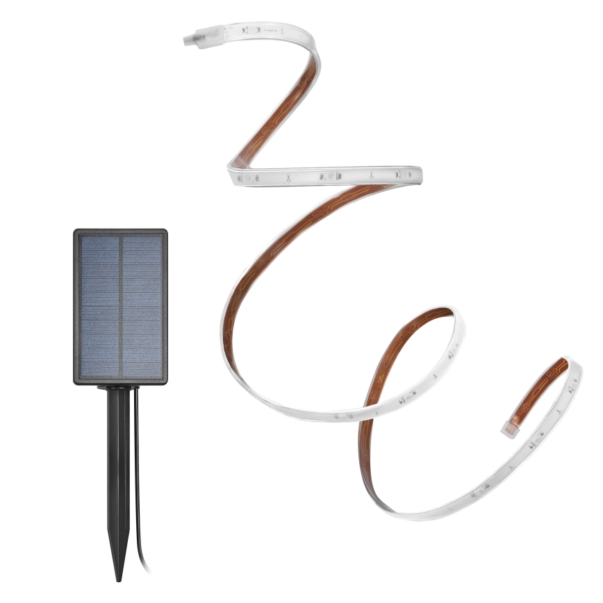 Osram - LED RGBW zatemnjiv solarni trak FLEX MAGIC 3m LED/1,2W/3,7V 2000 mAh IP44 + daljinski upravljalnik
