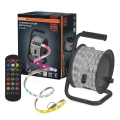 Osram - LED RGB zatemljiv zunanji trak FLEX 20m LED/135W/230V IP65 + daljinski upravljalnik