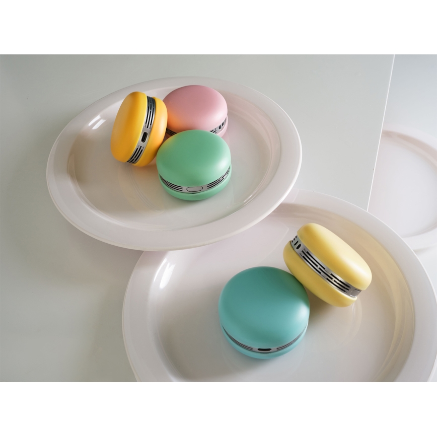 Osram - LED RGB zatemljiv zvočnik SMART+ MACARON LED/1,75W/3,7V 450 mAh rumena