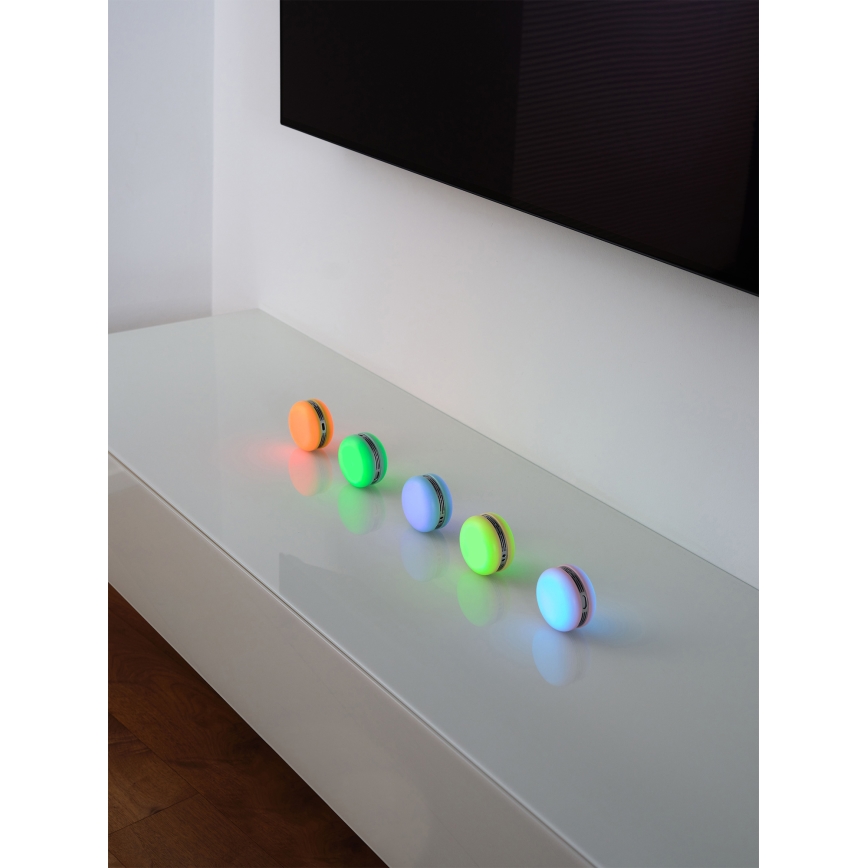 Osram - LED RGB zatemljiv zvočnik SMART+ MACARON LED/1,75W/3,7V 450 mAh rumena