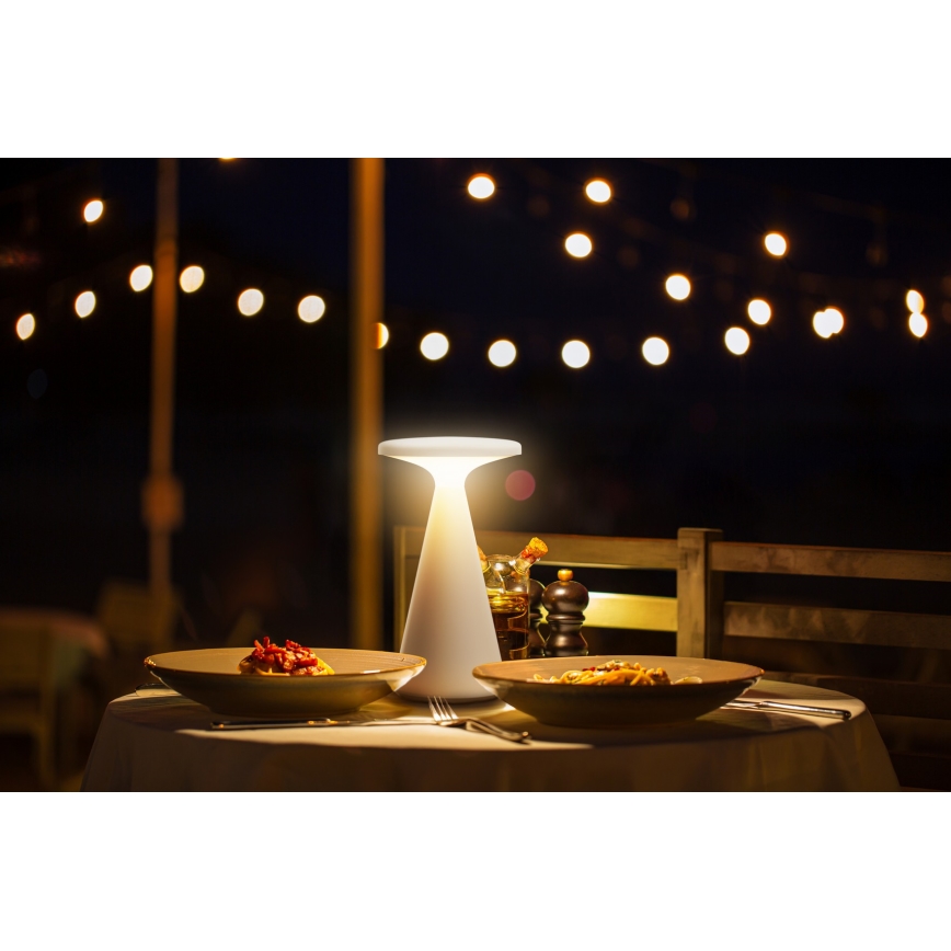 Osram - LED RGB zatemnjiva, na dotik upravljana polnilna zunanja namizna svetilka SMART+ TWIST LED/1,35W/3,7V 1800 mAh IP44