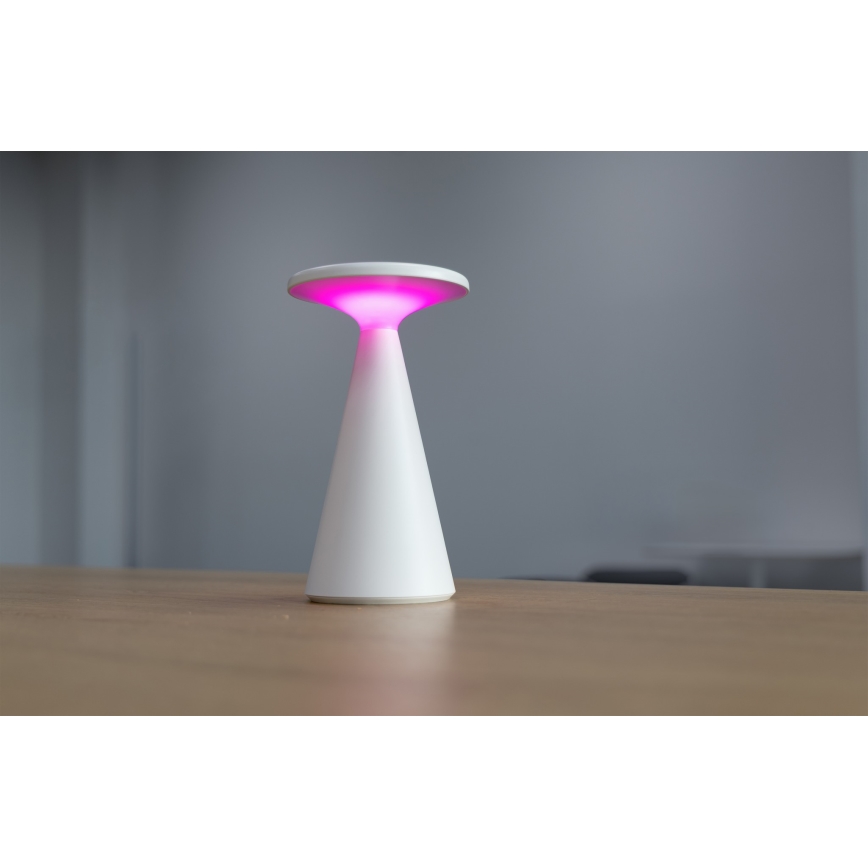Osram - LED RGB zatemnjiva, na dotik upravljana polnilna zunanja namizna svetilka SMART+ TWIST LED/1,35W/3,7V 1800 mAh IP44