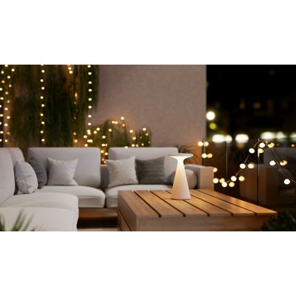 Osram - LED RGB zatemnjiva, na dotik upravljana polnilna zunanja namizna svetilka SMART+ TWIST LED/1,35W/3,7V 1800 mAh IP44