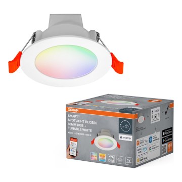 Osram - LED RGB zatemnjevalna vgradna stropna svetilka SMART+ DOWNLIGHT LED/4,5W/230V 3000-6500K Wi-Fi