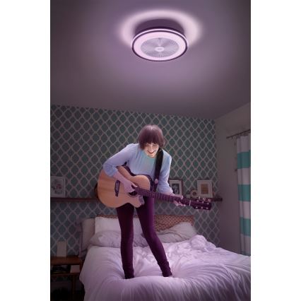 Osram - LED zatemnjiva stropna svetilka z ventilatorjem MURLAN LED/26W/230V 3000-6500K + daljinski upravljalnik