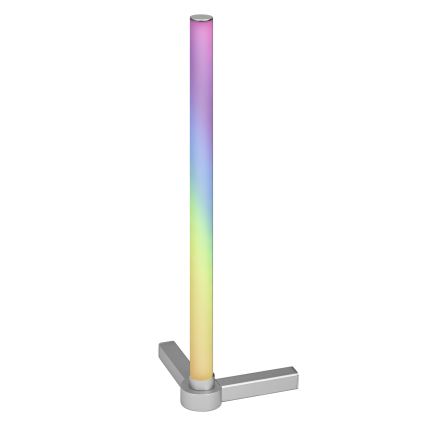 Osram - LED RGBW zatemnjevalna namizna svetilka SMART+ MAGIC LED/7,5W/230V 2700-6500K srebrna Wi-Fi + daljinski upravljalnik