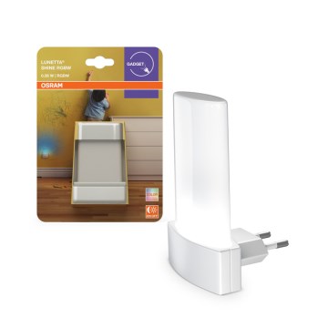 Osram - LED RGBW nočna svetilka s senzorjem LUNETTA LED/0,28W/230V