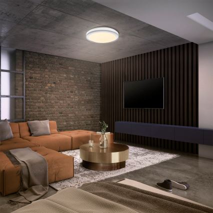 Osram - LED RGBW stropna svetilka SMART+ MAGIC, z zatemnitvijo, 38W/230V, premer 49 cm, bela, 2700-6500K, Wi-Fi