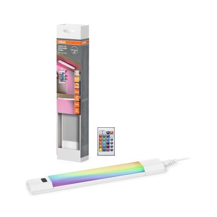 Osram - LED RGBW zatemnjiva svetilka za pod omarico s senzorjem gibanja LINEAR EDGE LED/4W/230V 30 cm bela + daljinski upravljalnik