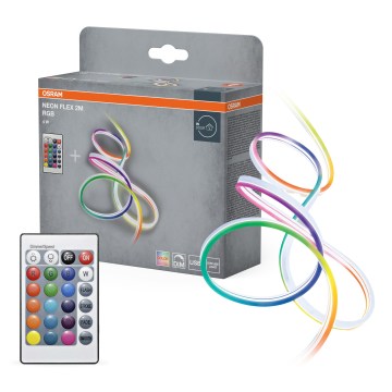 Osram - LED RGBW trak z možnostjo zatemnitve NEON FLEX 2m LED/4W/5V + daljinski upravljalnik