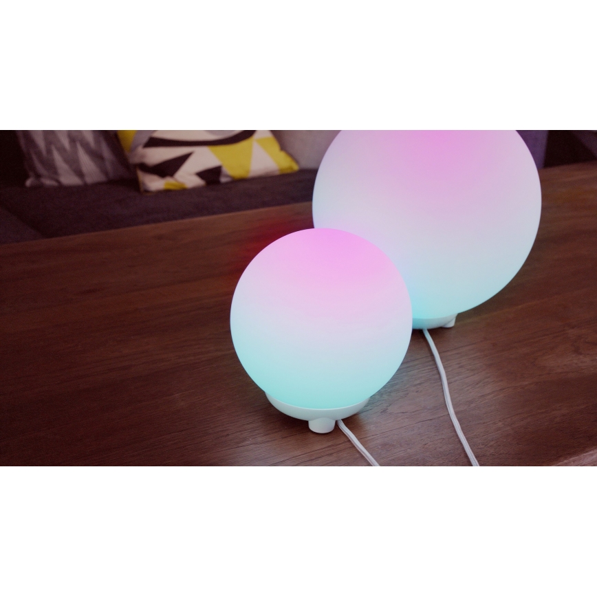 Ledvance - LED RGBW z možnostjo zatemnitve, polnilna namizna svetilka SMART+ MAGIC LED/2,5W/5V 2200-6500K Wi-Fi bela