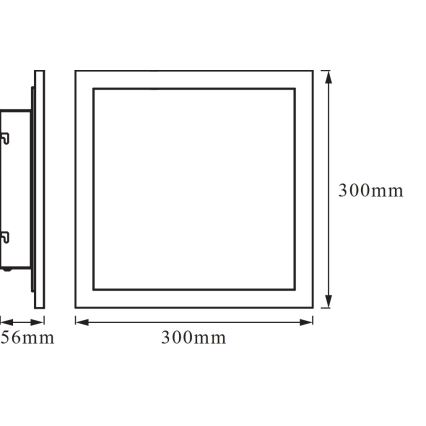 Osram - LED RGBW zatemnljivo stropno svetilo SMART+ PLANON LED/20W/230V 30x30 cm