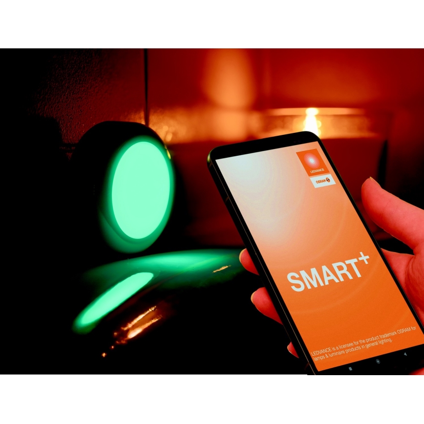Osram - LED RGBW orientacijska svetilka na dotik z možnostjo zatemnitve SMART+ DOT-IT LED/0,5W/3,7V 300 mAh
