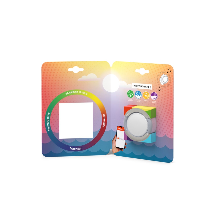 Osram - LED RGBW orientacijska svetilka na dotik z možnostjo zatemnitve SMART+ DOT-IT LED/0,5W/3,7V 300 mAh