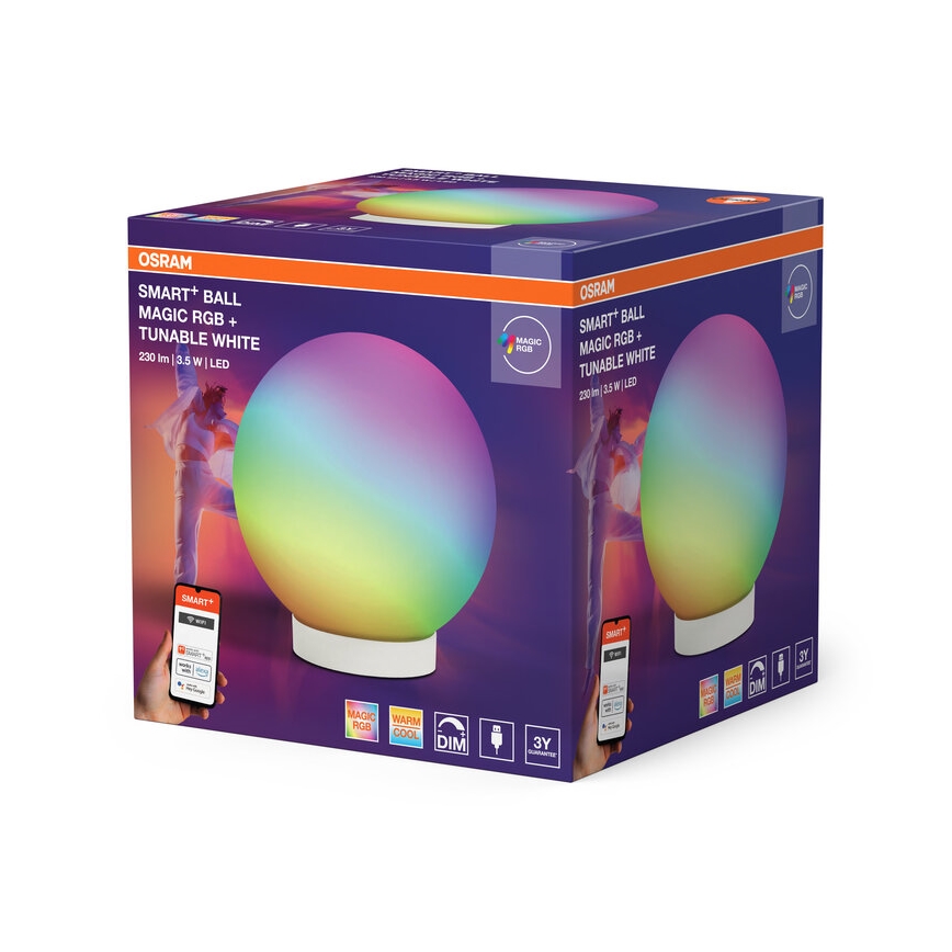 Osram - LED RGBW Zatemnjevalna namizna svetilka SMART+ MAGIC LED/3,5W/5V 2200-6500K Wi-Fi
