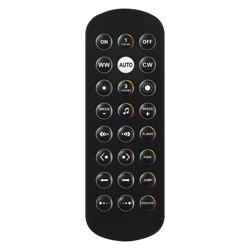 Osram - LED RGBW zatemnjevalna namizna svetilka SMART+ MAGIC LED/7,5W/230V 2700-6500K črna Wi-Fi + daljinski upravljalnik