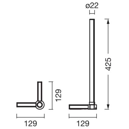 Osram - LED RGBW zatemnjevalna namizna svetilka SMART+ MAGIC LED/7,5W/230V 2700-6500K črna Wi-Fi + daljinski upravljalnik