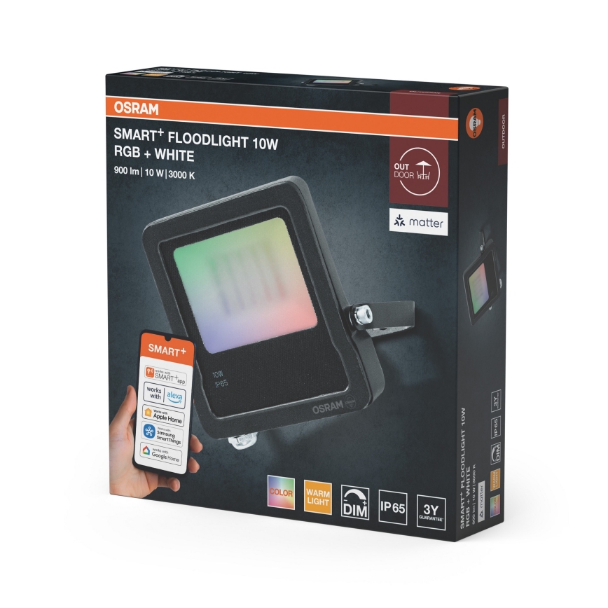 Osram - LED RGBW zatemljiv reflektor SMART+ FLOODLIGHT LED/10W/230V IP65 Wi-Fi