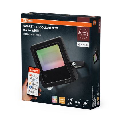 Osram - LED RGBW zatemnjiv reflektor SMART+ FLOODLIGHT LED/30W/230V IP65 Wi-Fi