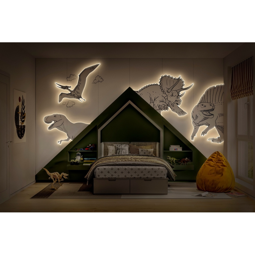 Osram - LED RGBW zatemnjevalni trak FLEX 5m LED/10W/230V + daljinski upravljalnik