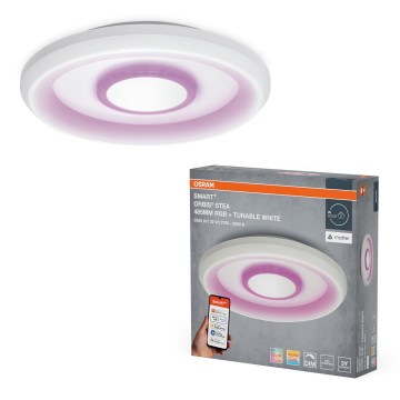 Osram - LED RGBW zatemnjiva stropna svetilka SMART+ STEA LED/32W/230V Ø 48,5 cm 2700-6500K Wi-Fi