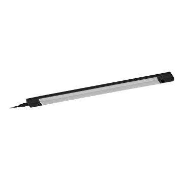 Osram - LED RGBW zatemnjiva svetilka za pod omaro s senzorjem gibanja LINEAR EDGE LED/8W/230V 50 cm črna + daljinski upravljalnik