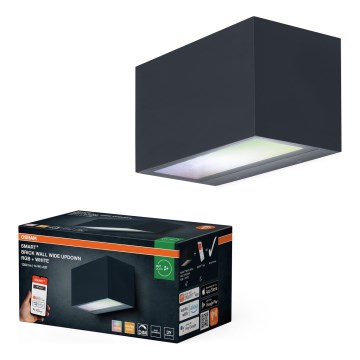 Osram - LED RGBW zatemnjiva zunanja stenska svetilka SMART+ BRICK LED/14W/230V IP44 Wi-Fi