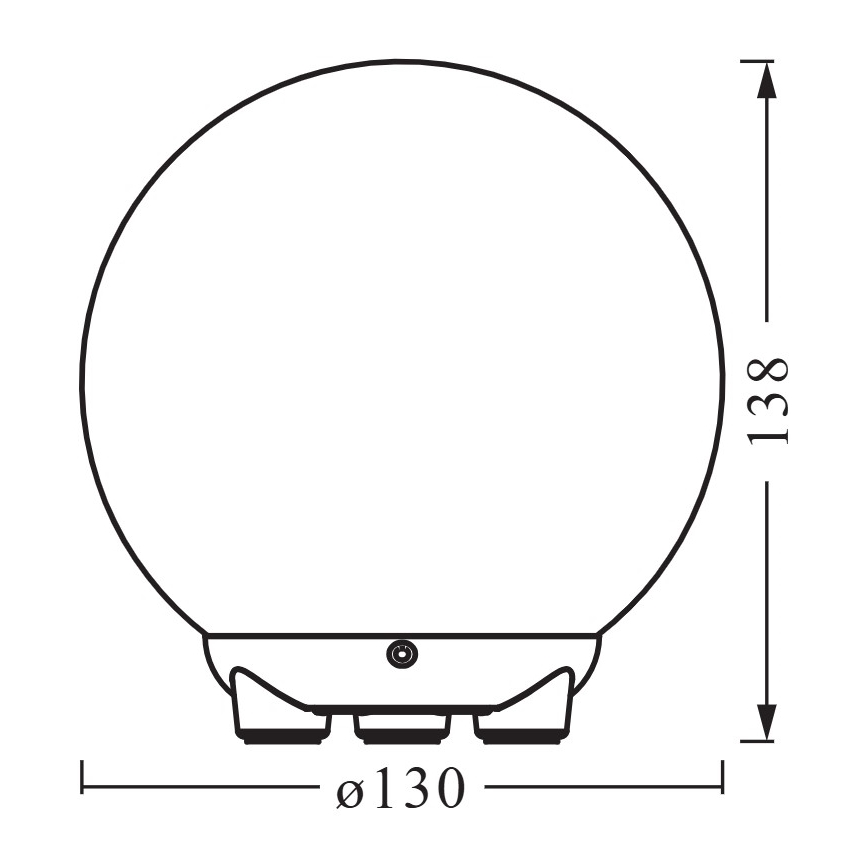 Ledvance - LED RGBW zatemnljiva namizna svetilka SMART+ MAGIC LED/2,5W/5V 2200-6500K Wi-Fi, bela