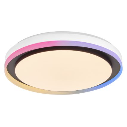Osram - LED RGBW zatemnljivo stropno svetilo SMART+ MAGIC LED/38W/230V, premer 49 cm, črna, 2700-6500K, Wi-Fi