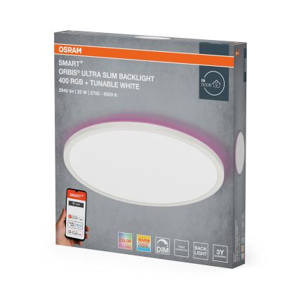 Osram - LED RGBW zatemnjiva stropna svetilka SMART+ ORBIS LED/25W/230V premer 40 cm 2700-6500K Wi-Fi