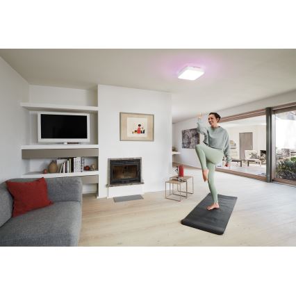 Osram - LED RGBW zatemnljivo stropno svetilo SMART+ ORBIS LED/28W/230V 35x35 cm 2700-6500K Wi-Fi