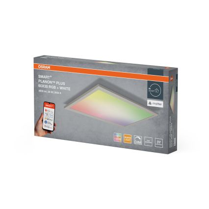 Osram -LED RGBW Zatemnljivo stropno svetilo SMART+ PLANON LED/28W/230V 60x30 cm Wi-Fi