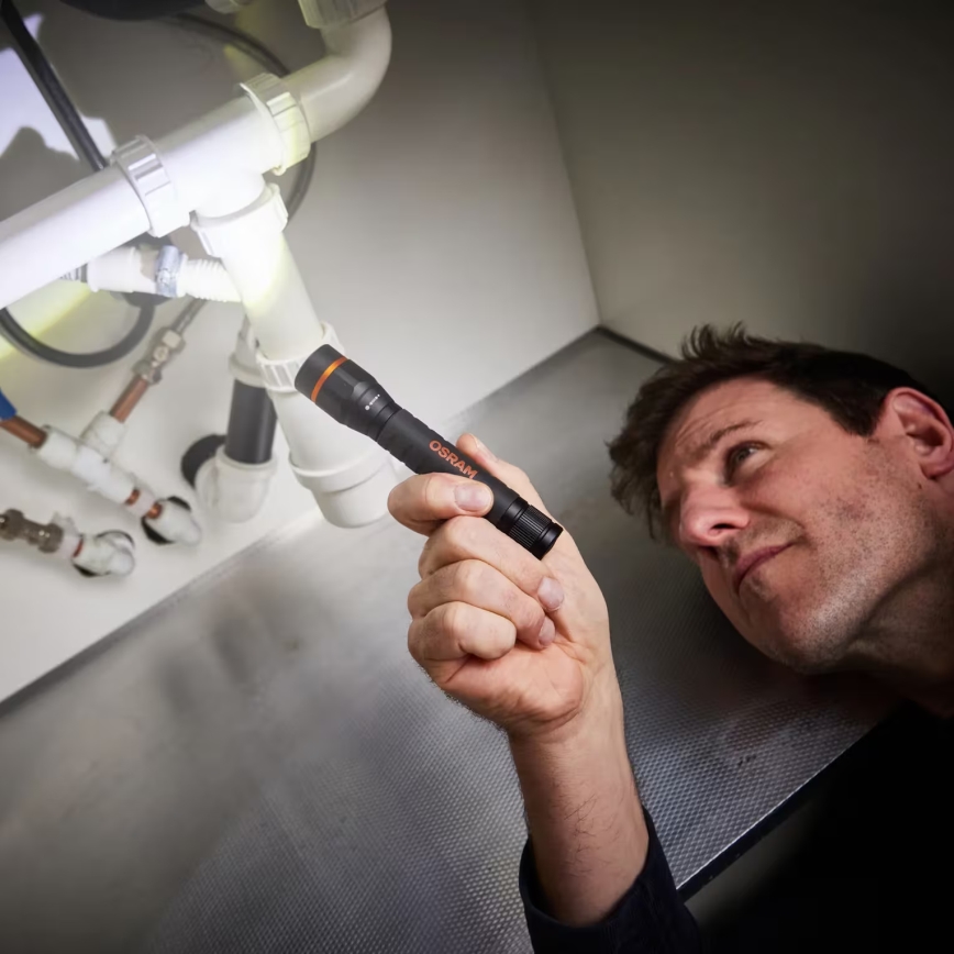 Osram - Zatemnjiva LED svetilka LEDINSPECT TORCH 350 ESSENTIAL LED/4W/2xAAA IP44