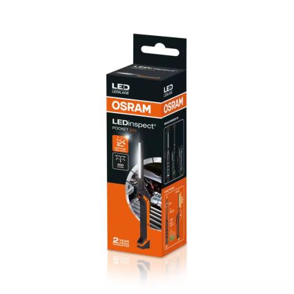 Osram - Zatemnjiva polnilna žepna LED-svetilka LEDINSPECT POCKET200 LED/2W/3,7V IP54