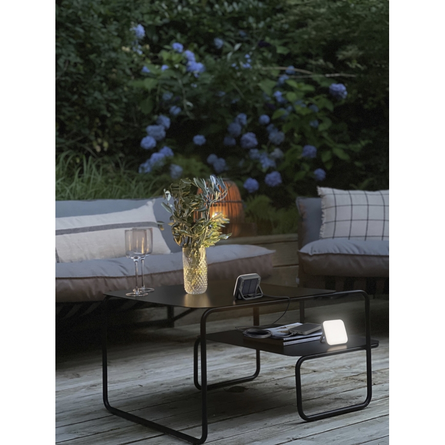 Osram - LED solarna prenosna svetilka NIGHTLUX LED/2W/5V IP54 siva