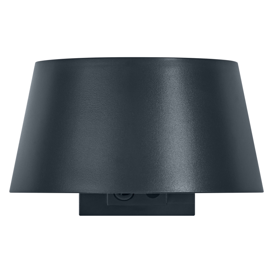 Osram - LED sončna stenska svetilka s senzorjem ENDURA STYLE LED/10,1W/4,2V 2000 mAh IP54 antracit