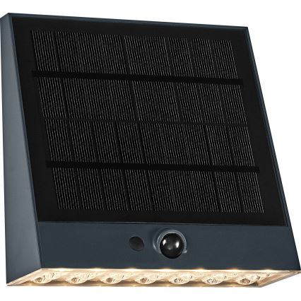 Osram - LED sončno stensko svetilo s senzorjem ENDURA STYLE LED/10,2W/4,2V 2000 mAh IP54 antracit