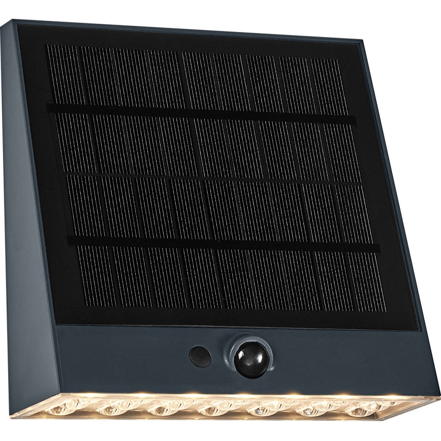 Osram - LED sončno stensko svetilo s senzorjem ENDURA STYLE LED/10,2W/4,2V 2000 mAh IP54 antracit