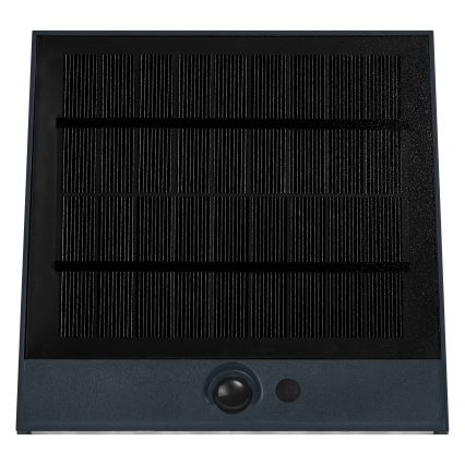 Osram - LED sončno stensko svetilo s senzorjem ENDURA STYLE LED/10,2W/4,2V 2000 mAh IP54 antracit