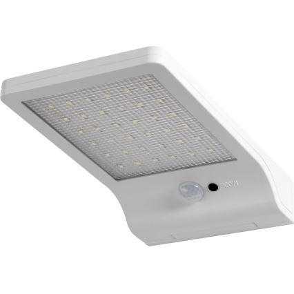 Osram - LED solarna stenska svetilka s senzorjem DOORLED LED/3W/3,3V 2000 mAh IP44 bela