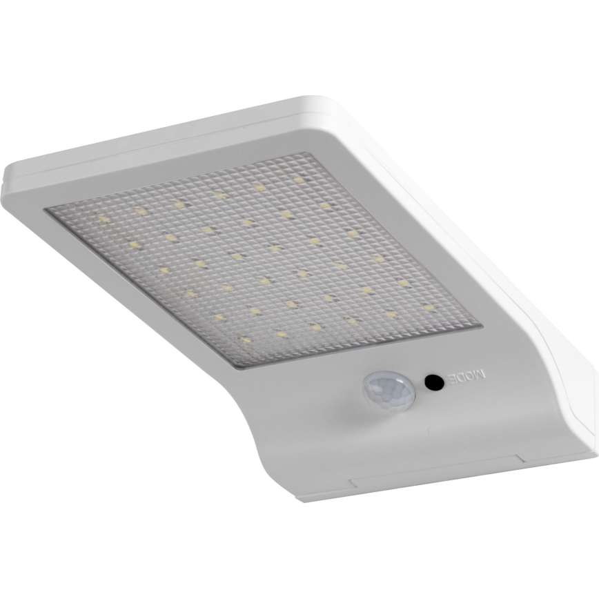 Osram - LED solarna stenska svetilka s senzorjem DOORLED LED/3W/3,3V 2000 mAh IP44 bela