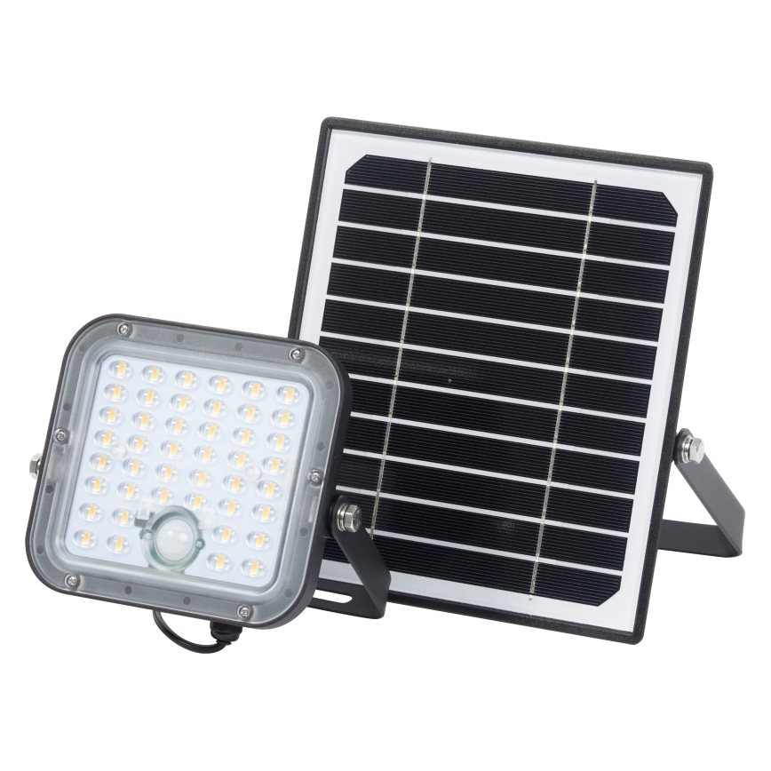 Osram - LED zatemnjevalni solarni reflektor s senzorjem ENDURA LED/10W/4,2V 4000K IP65 črna + daljinski upravljalnik