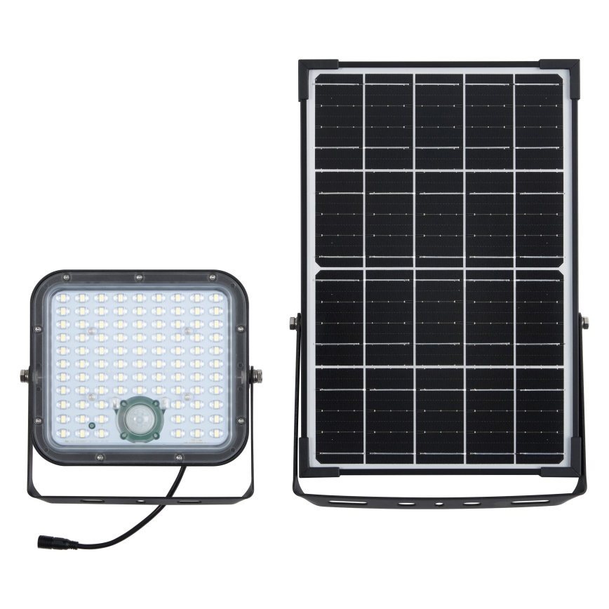 Osram - LED zatemljiv solarni reflektor s senzorjem ENDURA LED/30W/6,4V 4000K IP65 črna + z daljinskim upravljalnikom